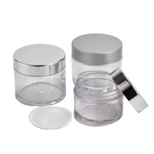 Principais produtos do fabricante Várias capacidades frasco plástico PETG para creme cosmético com tampa